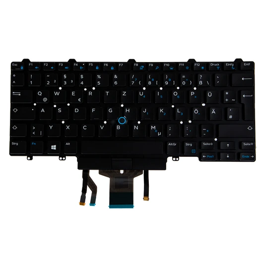 N/B KBD LATITUDE 5450 (2024) GERMAN LAYOUT 80 KEYS BACKLIT
