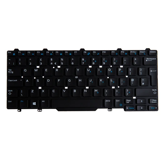 N/B KBD DELL LATITUDE 7420 UK BACKLIT 80 KEY SP