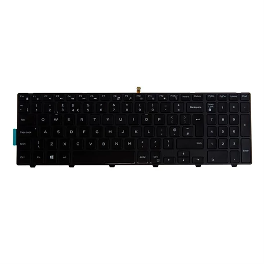 N/B KBD DELL PRO 16 UK ENGLISH LAYOUT BACKLIT 100 KEYS SP