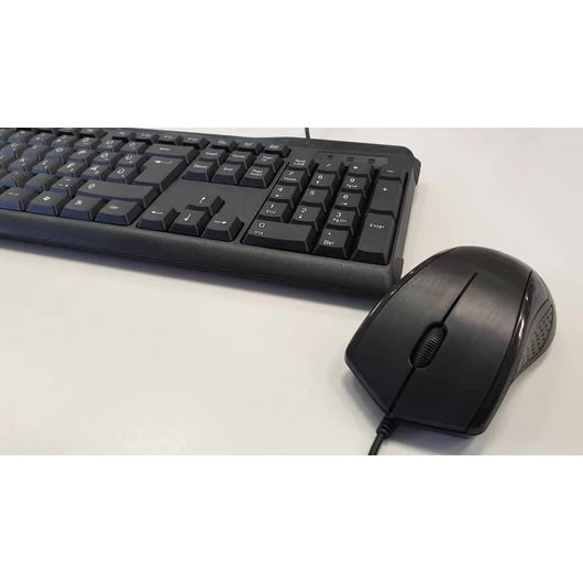 Billentyűzet + Egér Kolink 64U03 Membrános Fekete USB Magyar