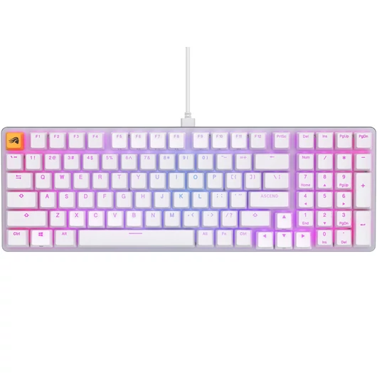 Billentyűzet Glorious GMMK 2 Full-Size Fox Switch US-kiosztás Fehér