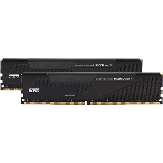 KLEVV BOLT X 16GB 3200MT / s DDR4 memória CL16 Kit of 2 fekete