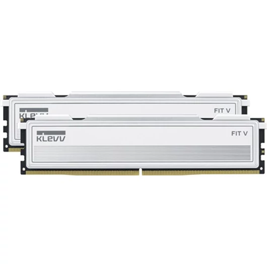KLEVV FIT V 32GB 6400MT / s DDR5 memória CL30 Kit of 2 fehér