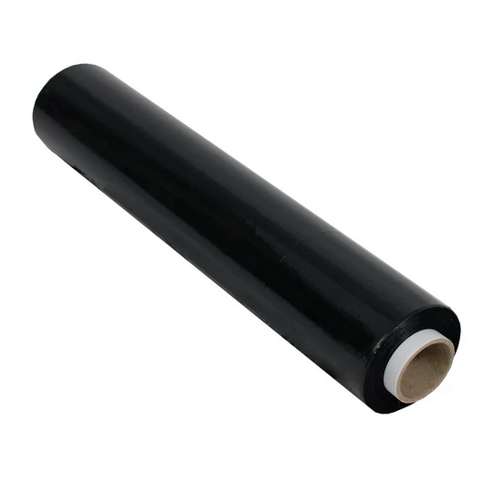 Kézi stretch fólia (tapadófólia) FEKETE 23 mikron 2 kg
