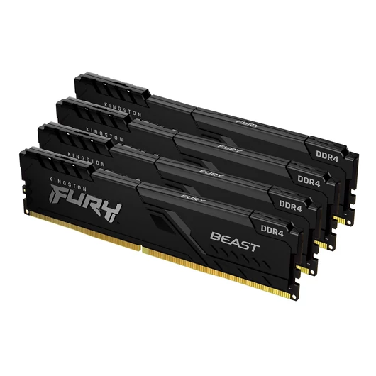128GB DDR4-3200MHZ CL16 DIMM (KIT OF 4) FURY BEAST BLACK