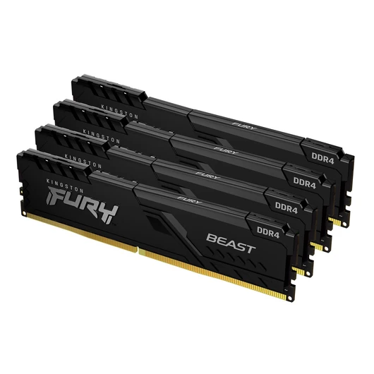 64GB DDR4-3600MHZ CL18 DIMM (KIT OF 4) FURY BEAST BLACK