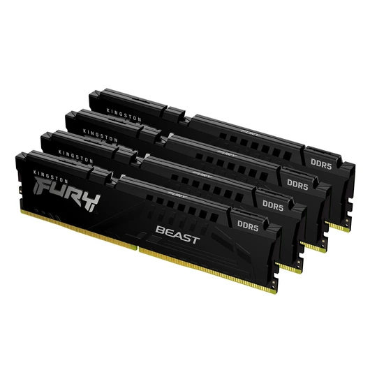 64GB DDR5-5200MT/S CL40 DIMM (KIT OF 4) FURY BEAST BLACK XMP