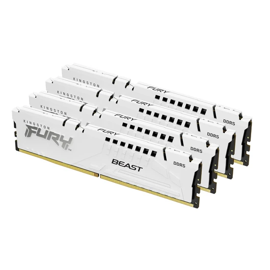 64GB DDR5-6000MT/S CL40 DIMM (KIT OF 4) FURY BEAST WHITE XMP