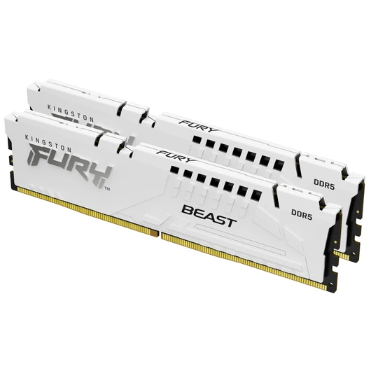 64GB DDR5 6400MT/S CL32 DIMM KIT OF 2 FURY BEAST WHITE EXPO