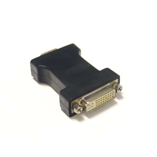 Kábel VGA Átalakító D-Sub (Male) - DVI (Female) Adapter