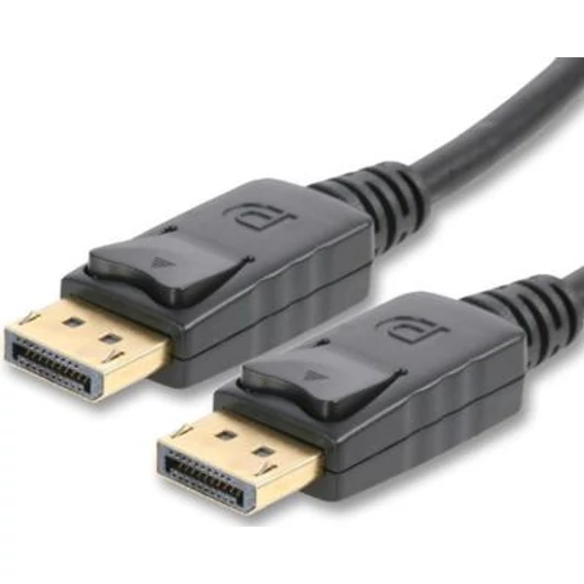 Kábel Összekötő DisplayPort (Male) - DisplayPort (Male) 1m v1.2 4K UHD 60Hz