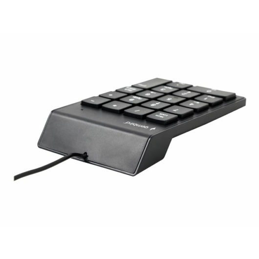 GEMBIRD KPD-U-02 Gembird USB numeric keypad, black slim (18 keys)