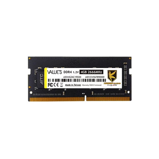Kingsman Memória Notebook - 8GB DDR4 (3200Mhz, CL22, 1.2V)