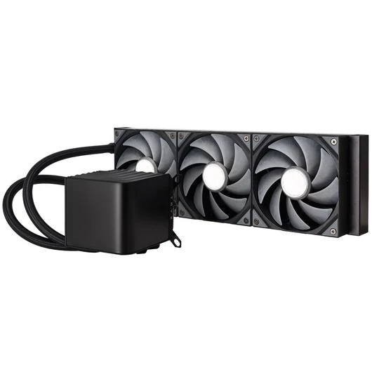 TRYX PANORAMA AIO CPU hűtő + AMOLED kijelző- 360 mm, fekete