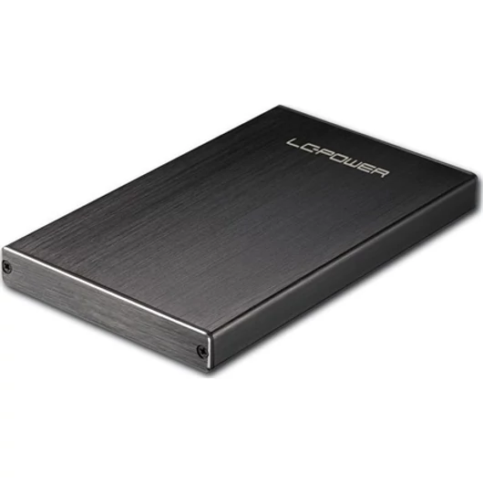 LC-Power LC-25U3-BECRUX-C1 2.5" SATA3 USB-C 3.2 Gen2×1 külső ház szürke