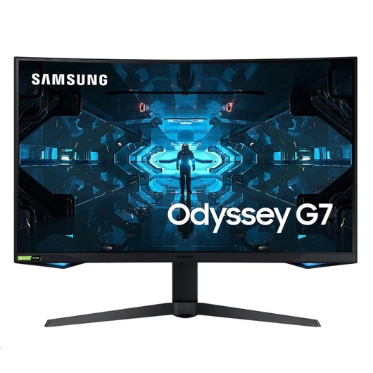 32" Samsung Odyssey G7 ívelt QLED 240Hz monitor (LC32G75TQSPXEN)