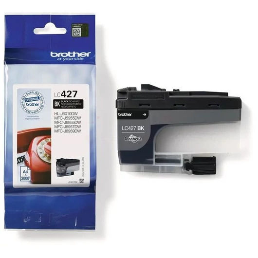 Brother LC427BK Tintapatron Black 3.000 oldal kapacitás Brother