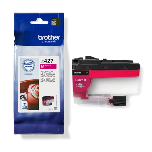 Brother LC427M Tintapatron Magenta 1.500 oldal kapacitás Brother