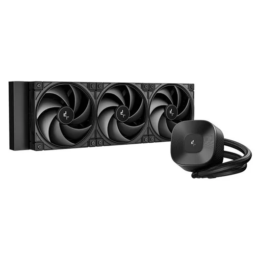 DeepCool CPU Water Cooler - LE360 V2 ZERO DARK (max 31,6dB; max. 128,93 m3 / h; 3x12cm)