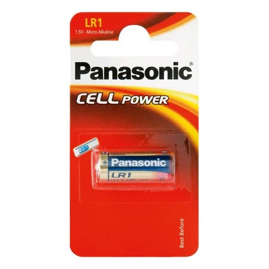 Elem Panasonic LR1 (N) 1,5V távirányítóba 1db-os (E90)