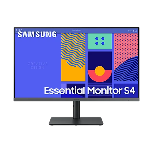 SAMSUNG IPS monitor 27" S43GC, 1920x1080, 16:9, 250cd / m2, 4ms, HDMI / DisplayPort / 4xUSB / VGA, Pivot