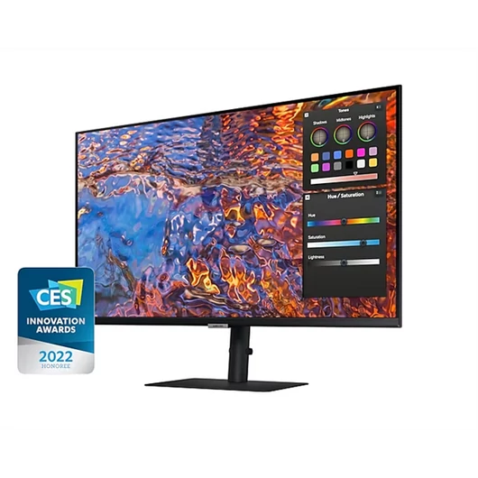 SAMSUNG IPS monitor 32" S80PB, 3840x2160, 16:9, 350cd / m2, 5ms, DisplayPort / HDMI / 3xUSB / USB-C / LAN, Pivot