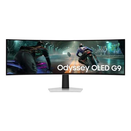 Samsung Monitor 49" - S49DG910SU (OLED, 5120x1440, 32:9, DQHD, 144HZ, 250cd / m2, 0,03ms, Ívelt)