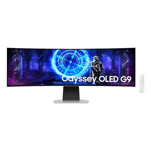 Samsung Monitor 49" - S49DG950SU (OLED, 5120x1440, 32:9, DQHD, 240HZ, 250cd / m2, 0,03ms, Ívelt)