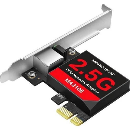 Mercusys MA310E 2,5Gb / s PCIe x1 RJ45 hálózati adapter low profile