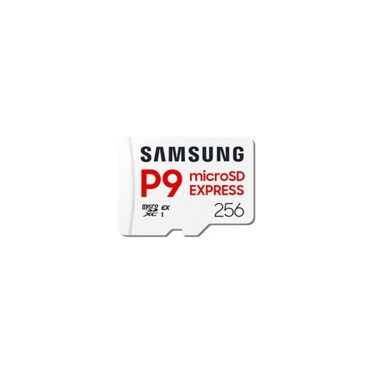 Samsung MicroSD kártya - 256GB MB-MK256T / WW (P9, Class10, PCIe Gen3.0x1, NVMe 1.3, SD 7.1, UHS-I)
