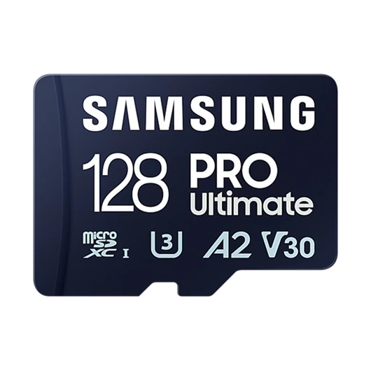 Samsung MicroSD kártya - 128GB MB-MY128SB / WW (PRO Ultimate kártyaolvasóval, Class10, R200 / W130, 128GB)