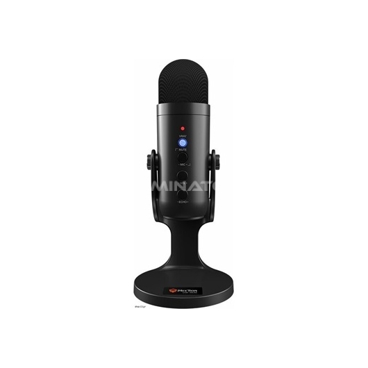 Mikrofon Meetion MC20 vezetékes gamer USB mikrofon (fekete)