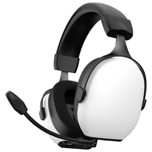 Spirit of Gamer Wireless Fejhallgató - MIC-XH1400 (MultiPlatform, 7.1,mikrofon, hangerőszabályzó, nagy-párnás, fehér)