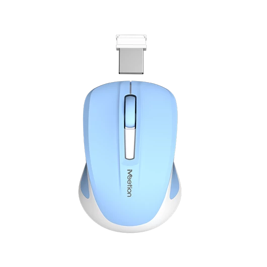 Meetion wireless egér MiniGo 2.4 Ghz wireless egér kék