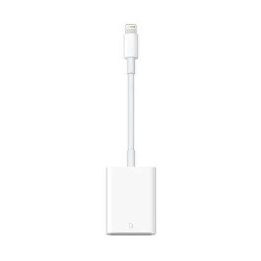 Apple Lightning–SD-kártyaolvasó fényképezőgépkhez és kamerákhoz  (MJYT2ZM/A)