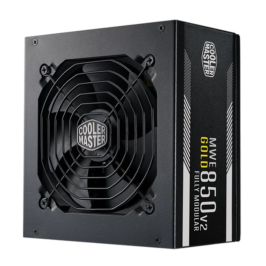 COOLER MASTER Tápegység Moduláris, MWE 850W, 12cm, 80+ Gold V2