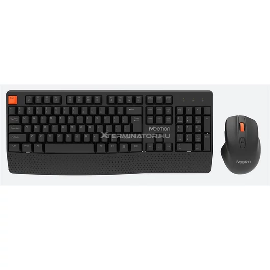 Billentyűzet Meetion MT-C4130 wireless, HUN, fekete