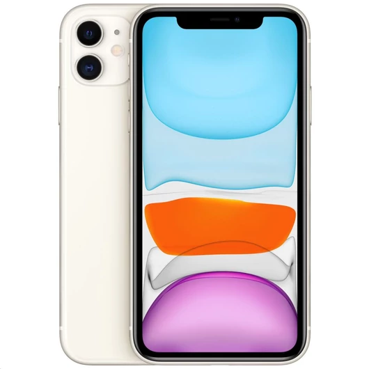 Apple iPhone 11 128GB mobiltelefon fehér (MWM22GH/A / MHDJ3GH/A)