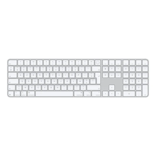 MAGIC KEYBOARD WITH TOUCH ID AND NUM KEY WHITE - FRENCH
