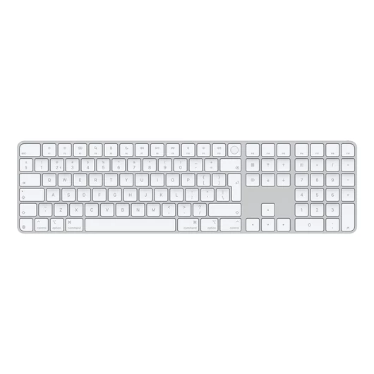 MAGIC KEYBOARD WITH TOUCH ID AND NUM KEY WHITE - DUTCH