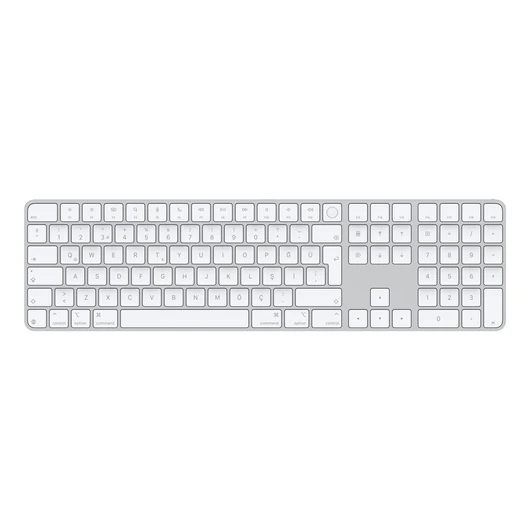 MAGIC KEYBOARD WITH TOUCH ID AND NUM KEY WHITE - TURKISH