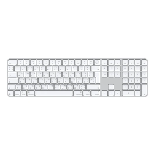 MAGIC KEYBOARD WITH TOUCH ID AND NUM KEY WHITE - UKRAINIAN