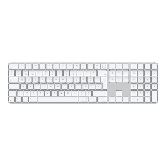 MAGIC KEYBOARD WITH TOUCH ID AND NUM KEY WHITE - SPANISH