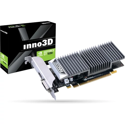 Videókártya Inno3D GeForce GT 1030 2GB GDDR5 Passzív