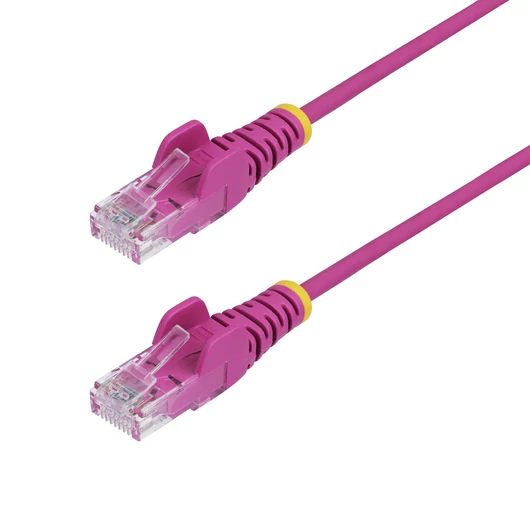 10M PINK SLIM CAT6 CABLE .