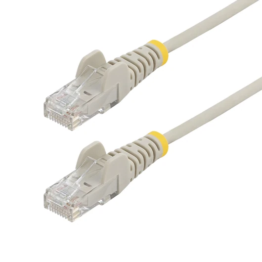 25CM GRAY SLIM CAT6 CABLE SNAGLESS RJ45 UTP PATCH CABLE