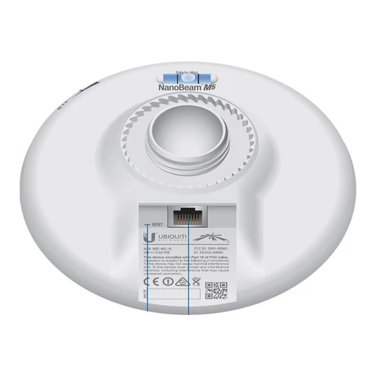 UBIQUITI NBE-M5-16 NanoBeam M 16dBi 5GHz 802.11a/n MIMO 2x2 TDMA 64MB RAM PoE