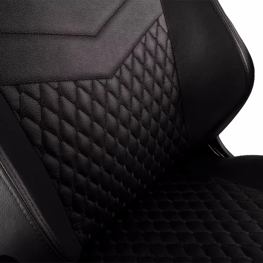 Gamer Szék alkatrész noblechairs HERO Bőr Fekete háttámla
