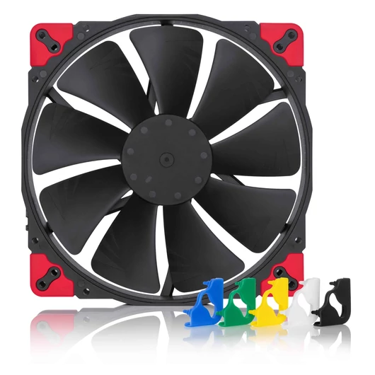 Ventilátor Noctua NF-A20 PWM chromax.black.swap 20cm