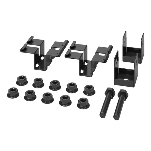 ROD MOUNTING BRACKETS X2 BLACK